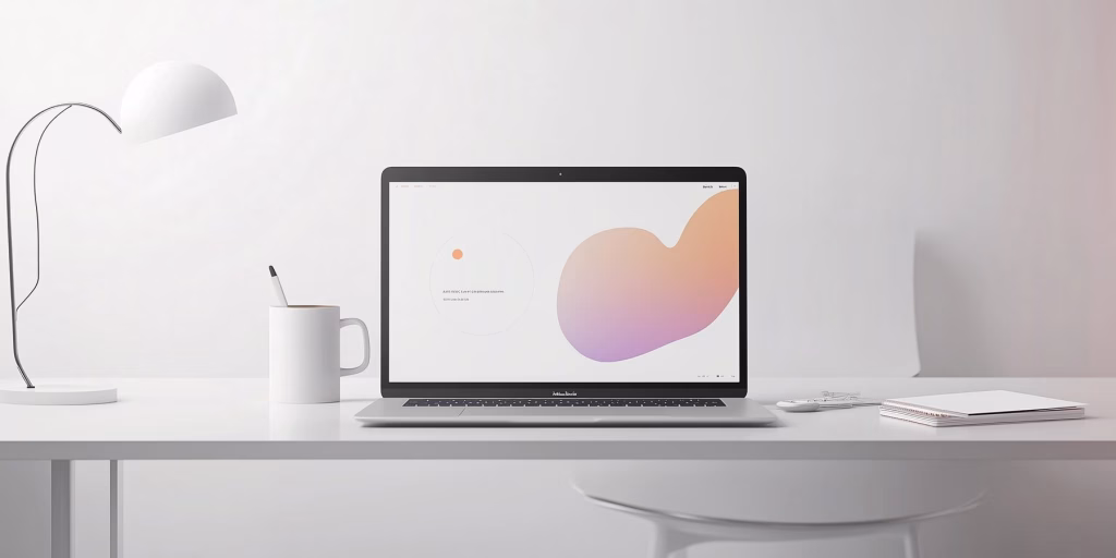 Minimalism with a Twist Web Design A Timeless Trend with Modern Appeal 1