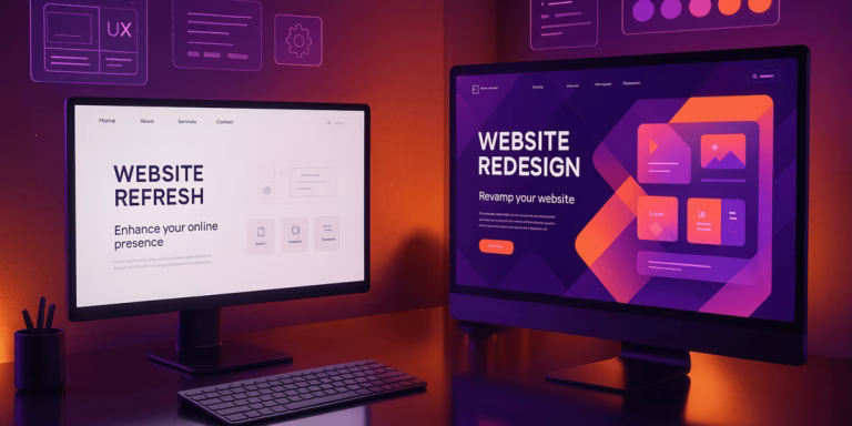 Website Refresh vs. Website Redesign: What’s the Difference? 3 Website Refresh vs. Website Redesign 1