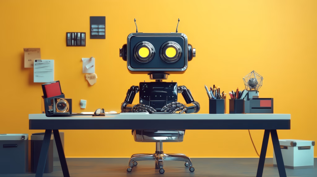 How AI Is Changing Our Relationship With Creativity 2 workplace where AI technology automates routine tasks, allowing employees to focus on creative and strategic work.