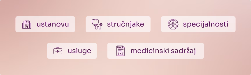 SEO za zdravstvo: kako YMYL i E-E-A-T utiču na vidljivost medicinskih sajtova 5 Zdravstveni sajt zato treba jasno da poveže