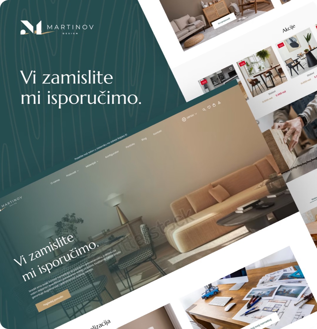 e commerce martinov design